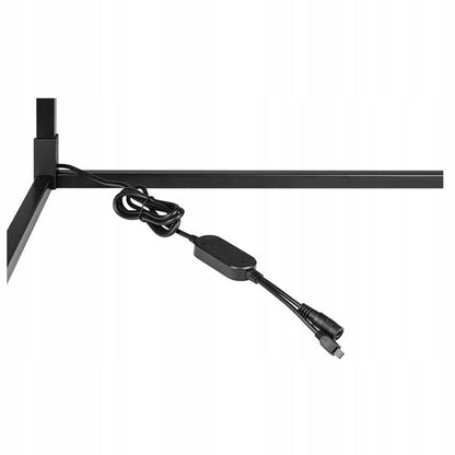 Kampinis LED toršeras „Masterled“ 9 W, 350 lm, RGB CCT, 180°, išmanusis, „Wi-Fi“, su nuotolinio valdymo pulteliu, 140 cm
