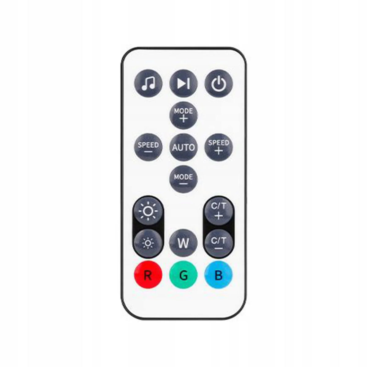 Kampinis LED toršeras „Masterled“ 9 W, 350 lm, RGB CCT, 180°, išmanusis, „Wi-Fi“, su nuotolinio valdymo pulteliu, 140 cm