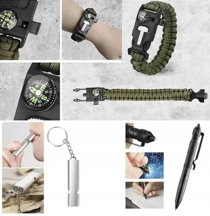 Karinis išgyvenimo rinkinys Trizand Survival 32 elementų daugiafunkcis įrankis
