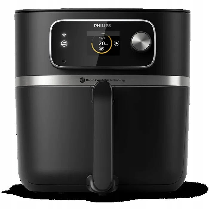 Karšto oro gruzdintuvė Philips Ovi HD9880/90 su maisto termometru