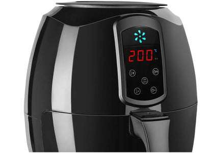 Karšto oro gruzdintuvė Zeegma Knapper 1400W, dubuo 3,2L ir krepšelis 2,6L
