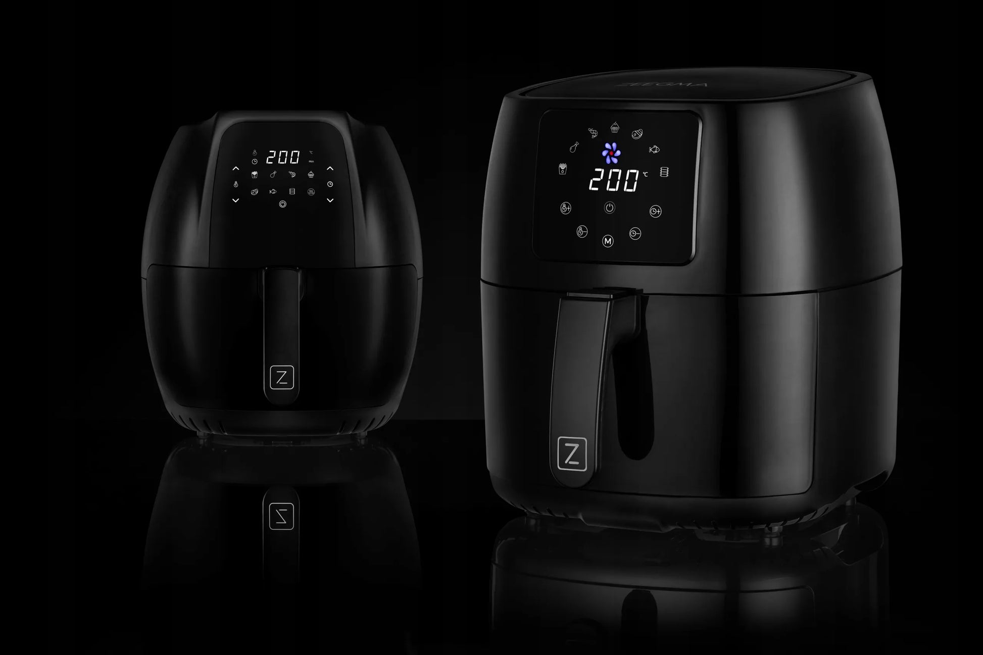 Karšto oro gruzdintuvė Zeegma Knapper Pro, 4,5 l, 1400 W, LCD ekranas