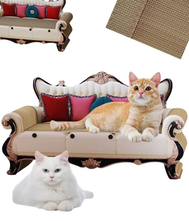 Kartoninė draskyklė katėms, gultas, sofa 60x27x33cm