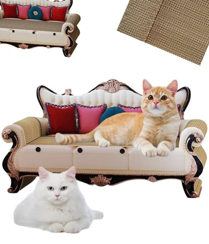 Kartoninė draskyklė katėms, gultas, sofa 60x27x33cm