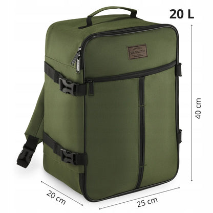 Keliaujantiems lėktuvu „Zagatto“ kuprinė 40x20x25, rankinis bagažas