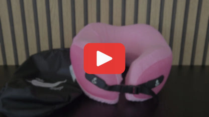 Kelioninė kaklo pagalvė Medi Sleep, rožinė