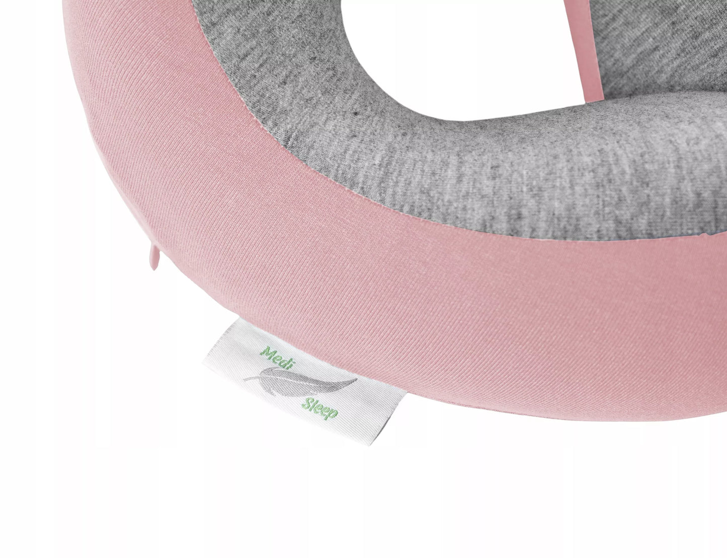 Kelioninė kaklo pagalvė vaikams Medi Sleep 2024 atminties putų, rožinė