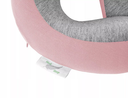 Kelioninė kaklo pagalvė vaikams Medi Sleep 2024 atminties putų, rožinė