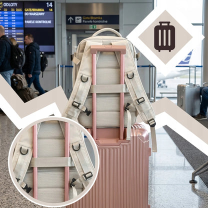 Kelioninė kuprinė lėktuvui 40x20x25 krepšys rankiniam bagažui Ryanair Wizzair