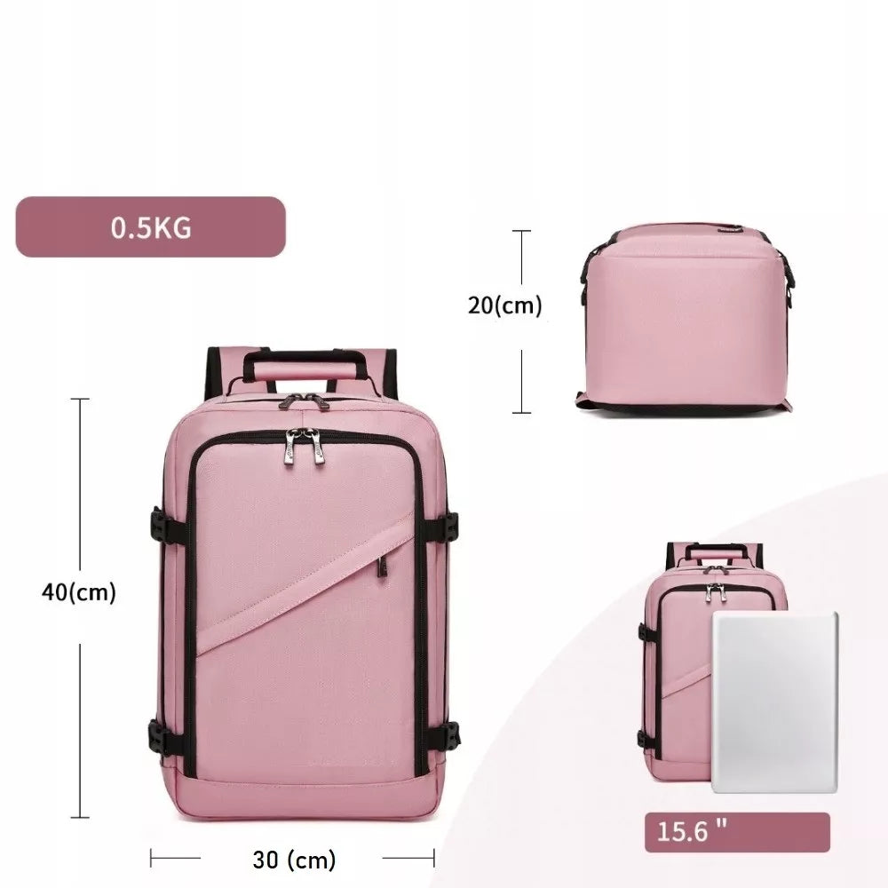 Kelioninė kuprinė lėktuvui 40x30x20 RYANAIR Wizzair rankinis bagažas