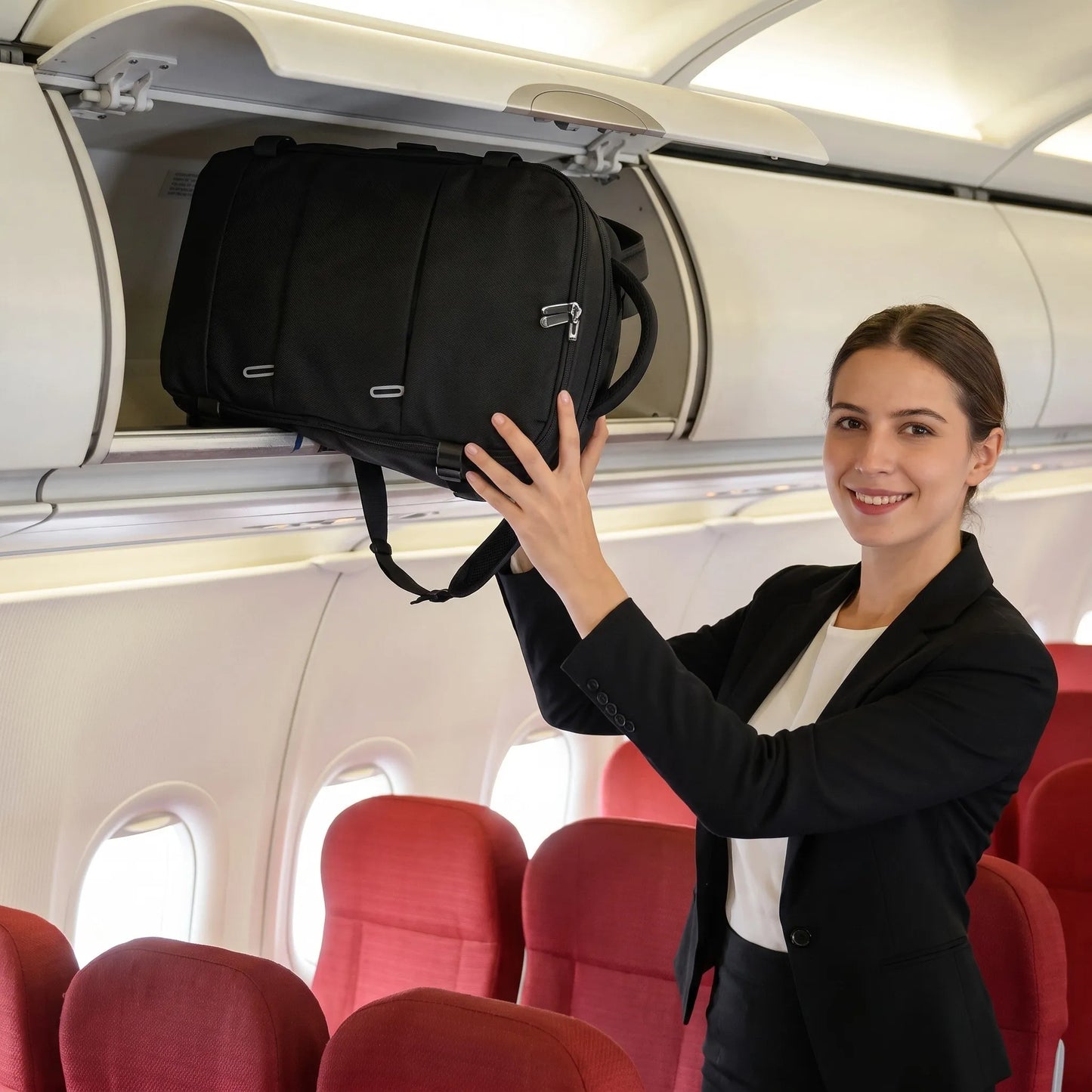 Kelioninė kuprinė lėktuvui rankiniam bagažui 40x30x20 cm Ryanair Wizz Air 20l