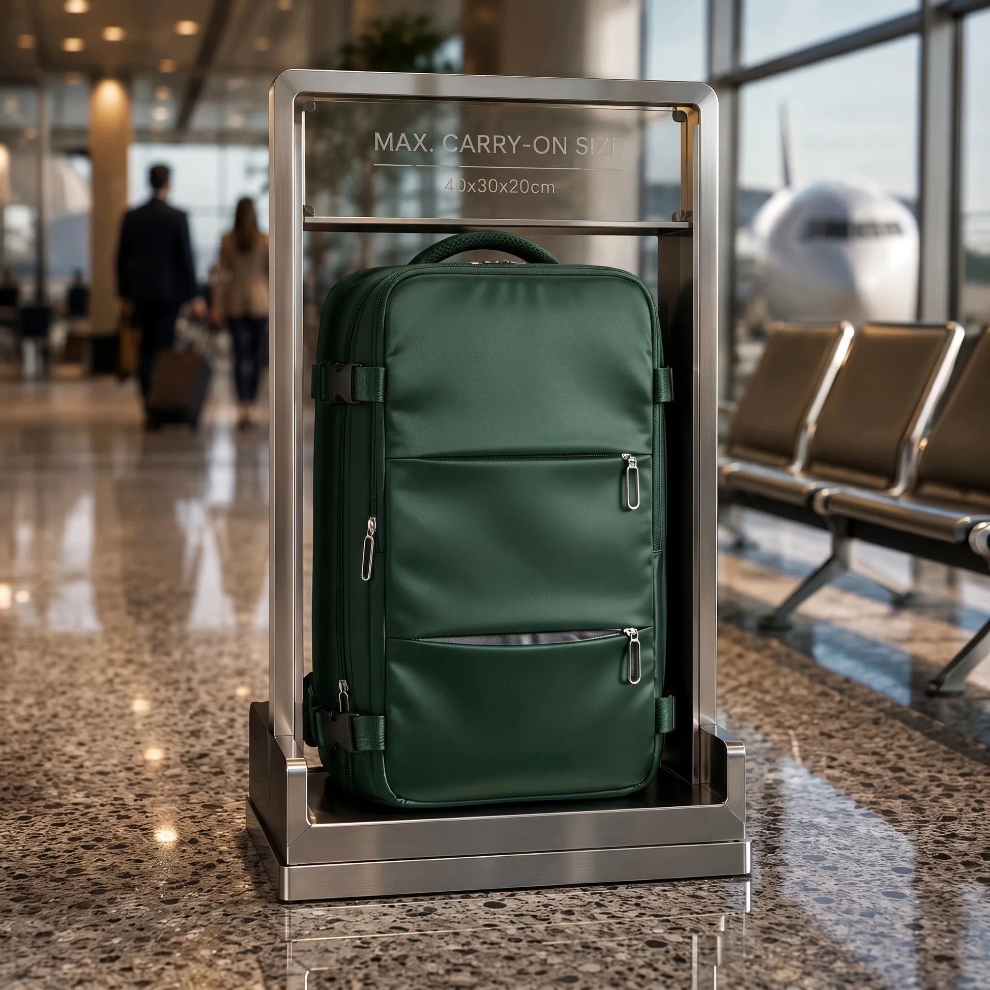 Kelioninė kuprinė lėktuvui, rankinis bagažas 40x30x20 cm Ryanair Wizz Air 20l