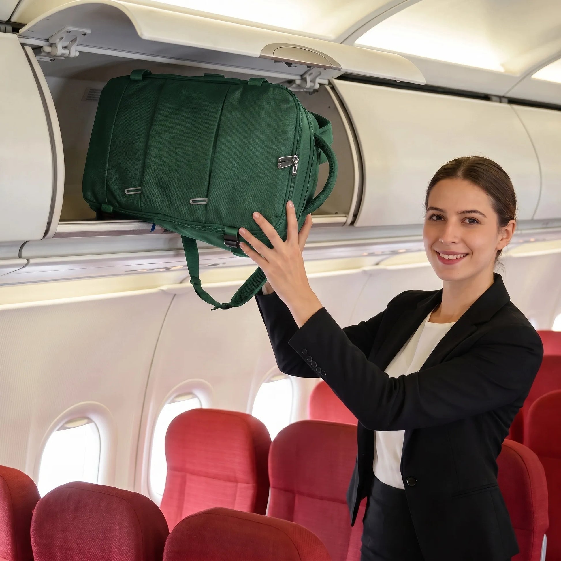 Kelioninė kuprinė lėktuvui, rankinis bagažas 40x30x20 cm Ryanair Wizz Air 20l