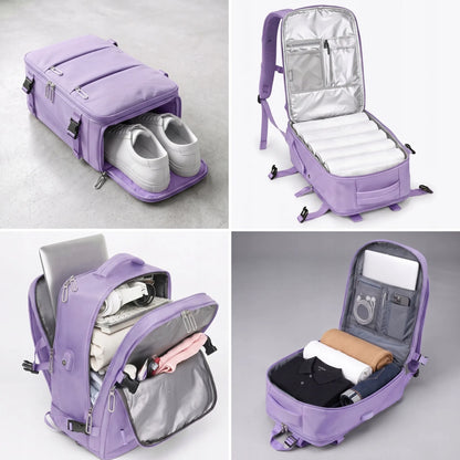 Kelioninė kuprinė lėktuvui rankinis bagažas 40x30x20cm Ryanair Wizz Air 20l