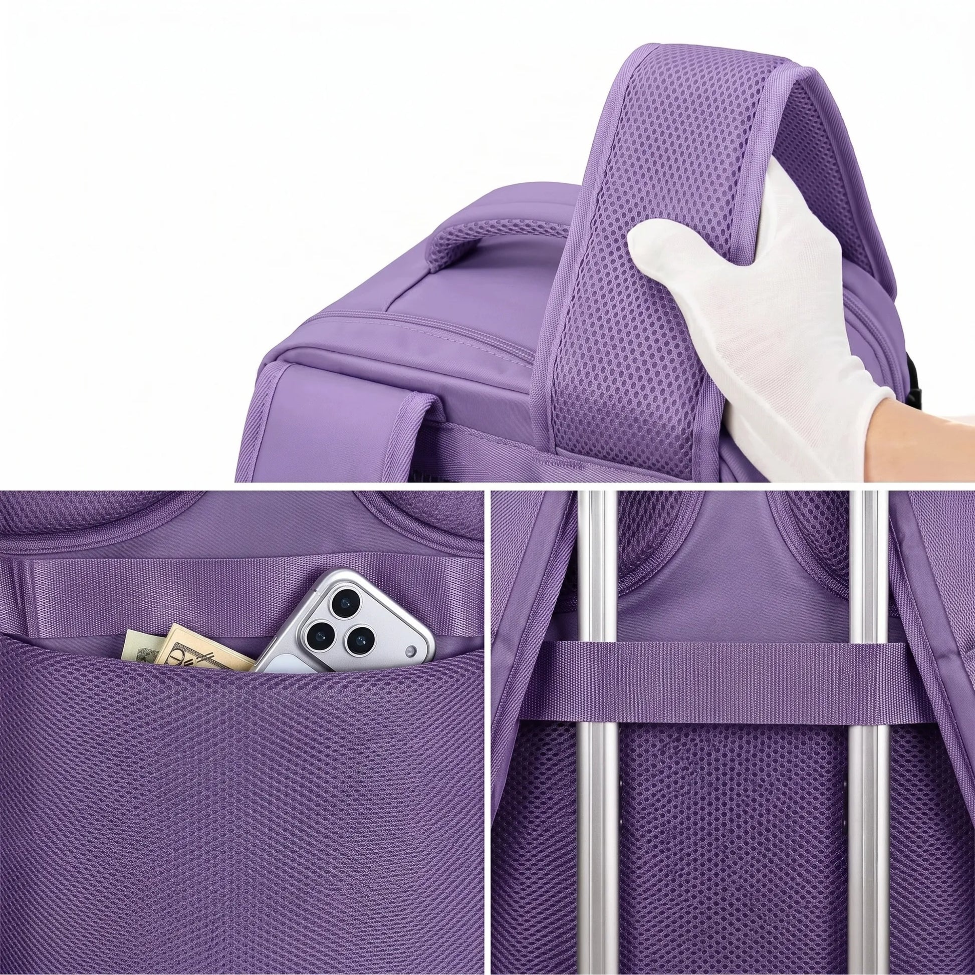 Kelioninė kuprinė lėktuvui rankinis bagažas 40x30x20cm Ryanair Wizz Air 20l