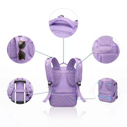 Kelioninė kuprinė lėktuvui rankinis bagažas 40x30x20cm Ryanair Wizz Air 20l
