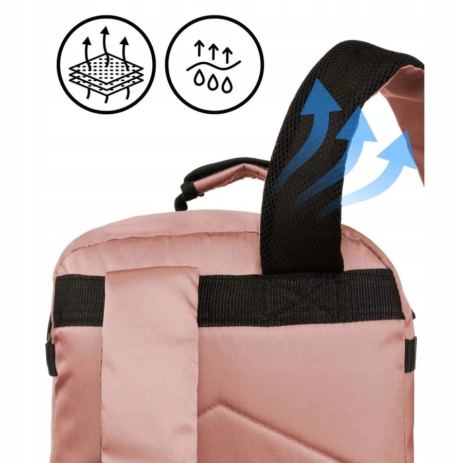 Kelioninė kuprinė Peterson PTN APP-6653 PINK, rožinė