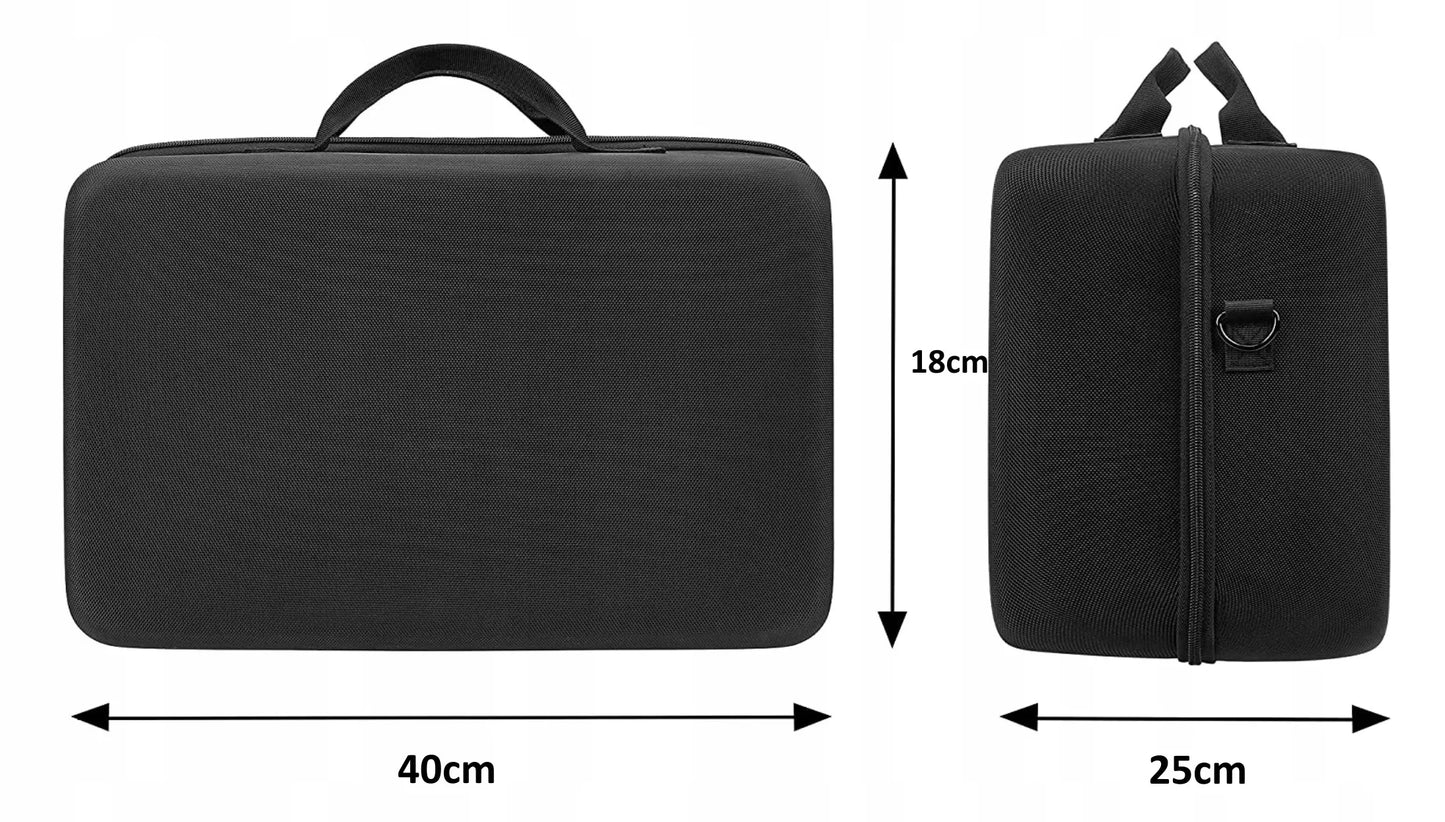 Kelioninis dėklas-lagaminas, sustiprintas dėklas, skirtas PS5 Slim / PS5 D-Chassis ir pulteliams