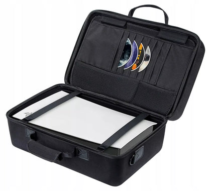 Kelioninis dėklas-lagaminas, sustiprintas dėklas, skirtas PS5 Slim / PS5 D-Chassis ir pulteliams