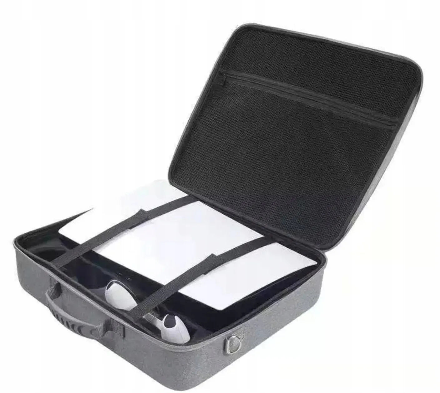 Kelioninis lagaminas dėklas, sustiprintas dėklas, skirtas PS5 Slim / PS5 D-Chassis ir pulteliams