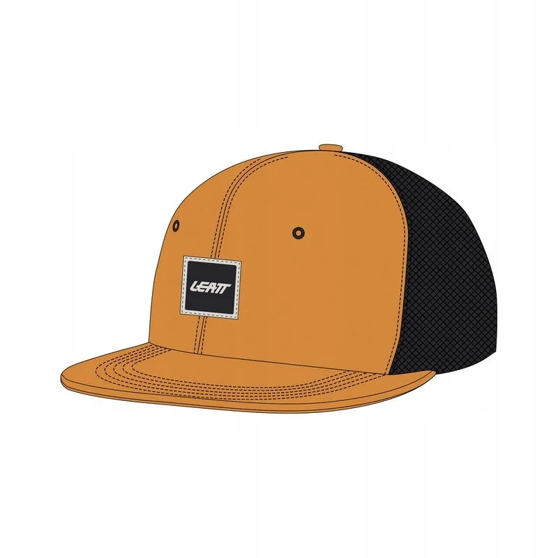 Kepurė su snapeliu Leatt Trucker Tech Rusty Orange S-XL