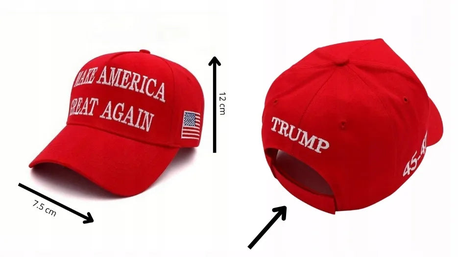 Kepurė su snapeliu MAKE AMERICA GREAT AGAIN Donald Trump MAGA