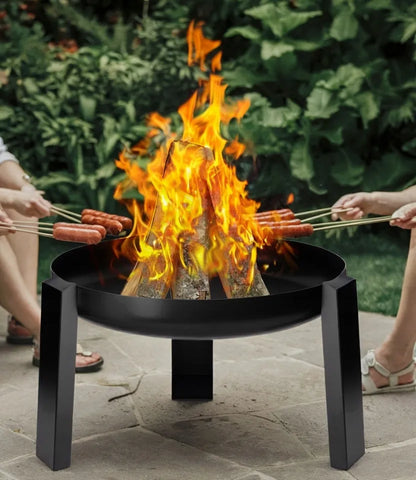 Ketaus ir plieno laužavietė 60 cm HOGAR