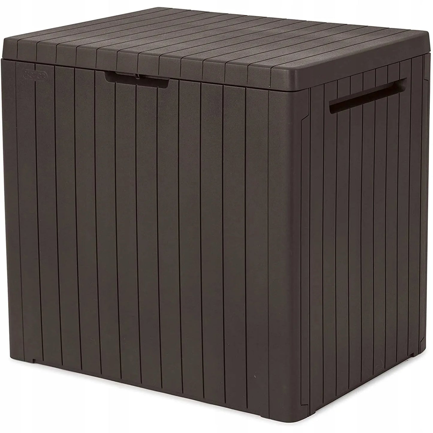 Keter City Storage Box 113L lauko baldų dėžė – ruda