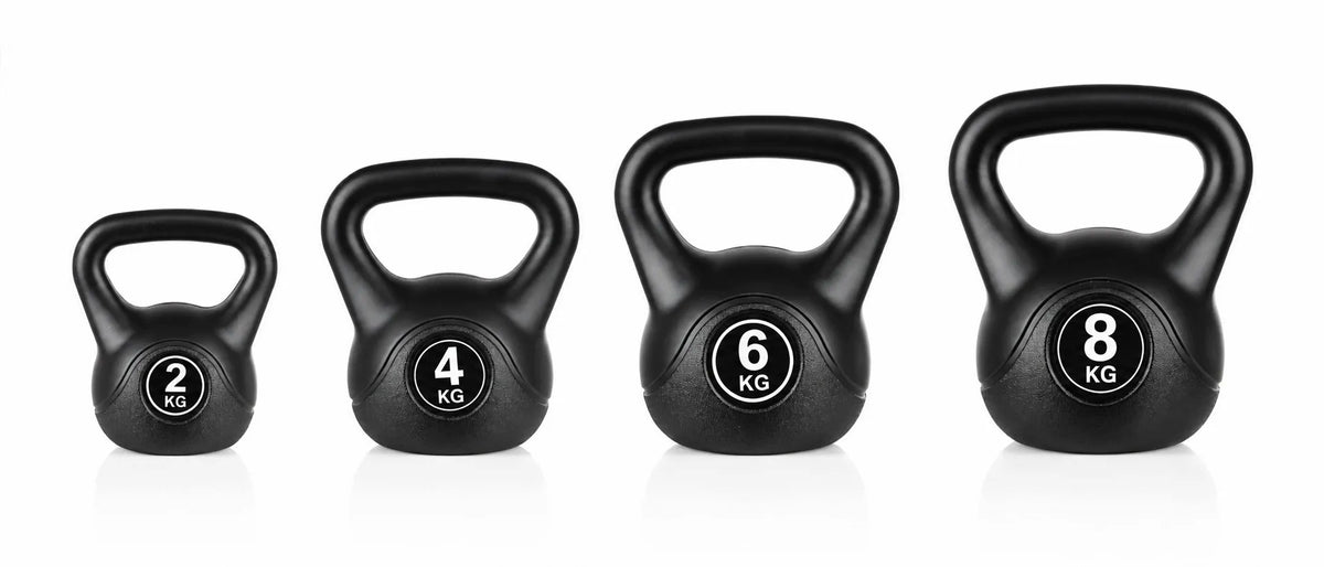 Kettlebell 4 kg – treniruočių svarmuo fitnesui ir „CrossFit“