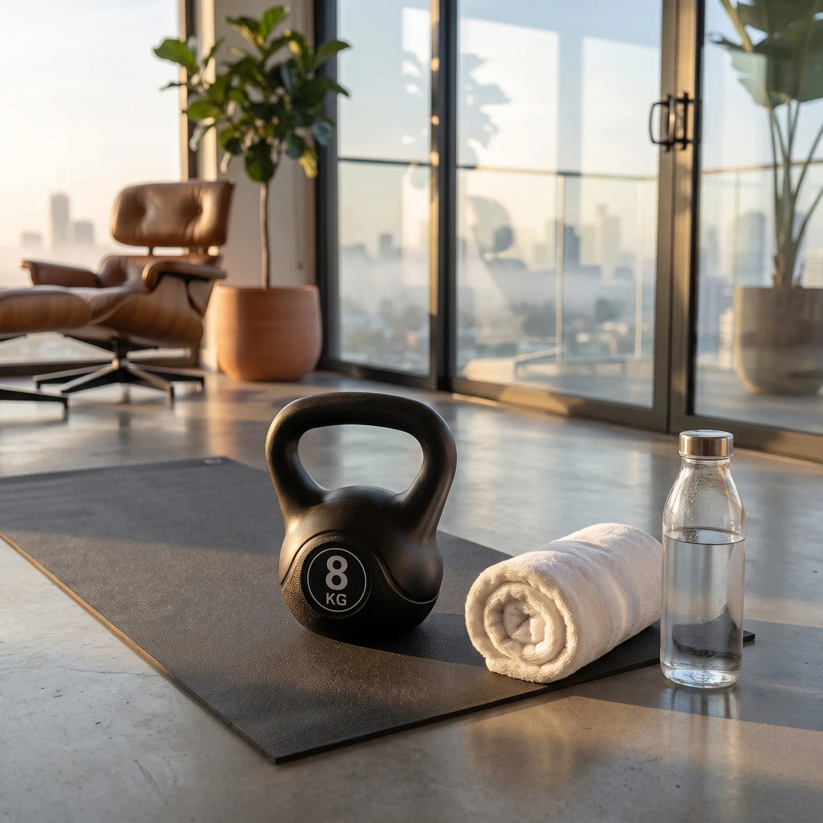 Kettlebell 4 kg – treniruočių svarmuo fitnesui ir „CrossFit“