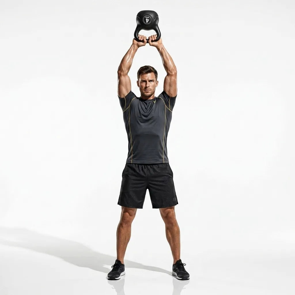 Kettlebell 4 kg – treniruočių svarmuo fitnesui ir „CrossFit“