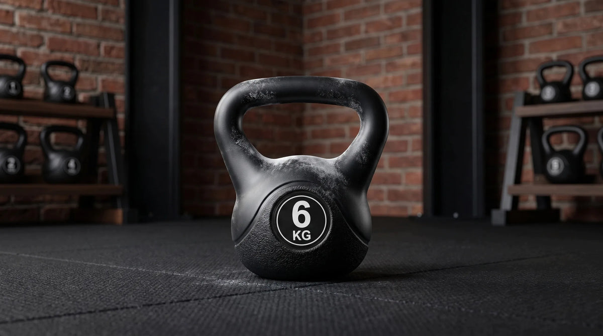 Kettlebell 6 kg – treniruočių svarmuo fitnesui ir „CrossFit“