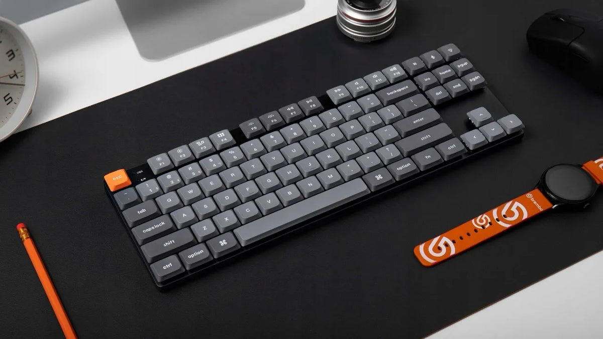 Keychron K1 Max QMK/VIA belaidė mechaninė klaviatūra, K1M-A1