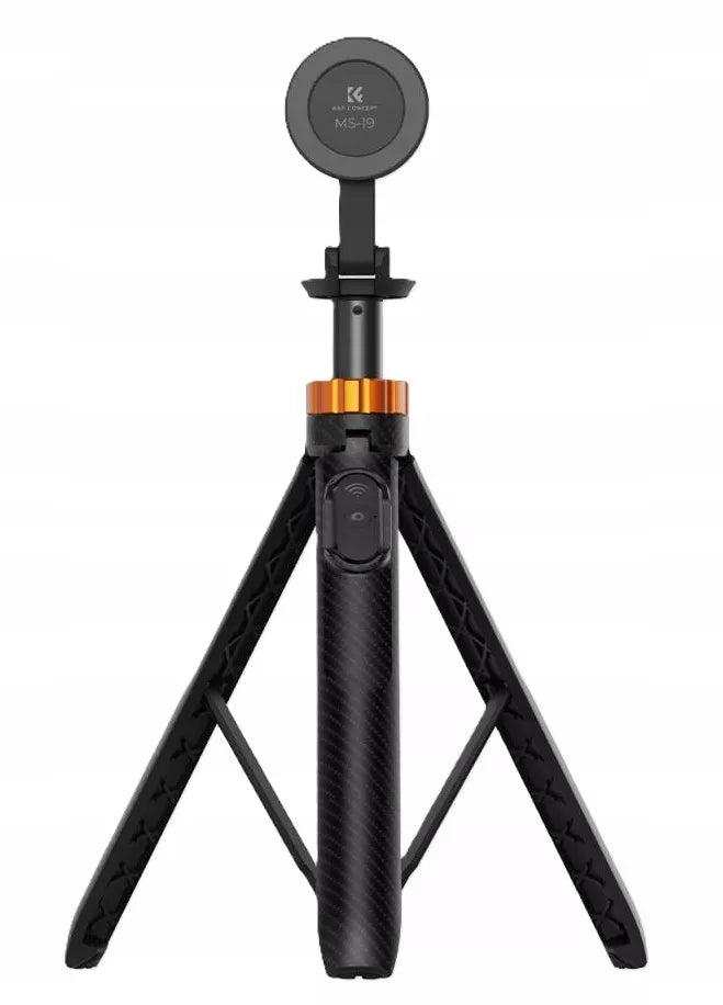K&F CONCEPT FOTOGRAFINIS TRIKOJIS MONOPODAS 162cm KROTIKLIUI + NUOTOLINIO VALDYMO PULTELIS