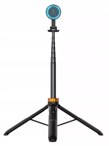 K&F CONCEPT FOTOGRAFINIS TRIKOJIS MONOPODAS 162cm KROTIKLIUI + NUOTOLINIO VALDYMO PULTELIS