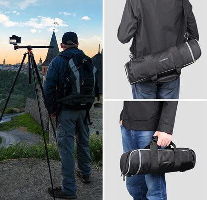 K&F Concept K234A7+FH-03 aliuminio ir magnio trikojis stovas, 231 cm, su horizontalia kolona