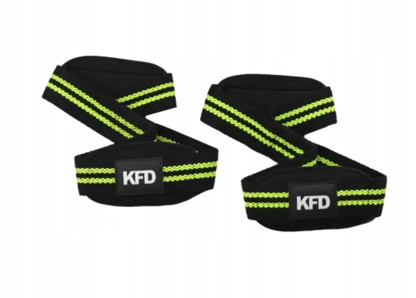 KFD profesionalūs diržai mirties traukai – Lifting Straps 8 TYPE