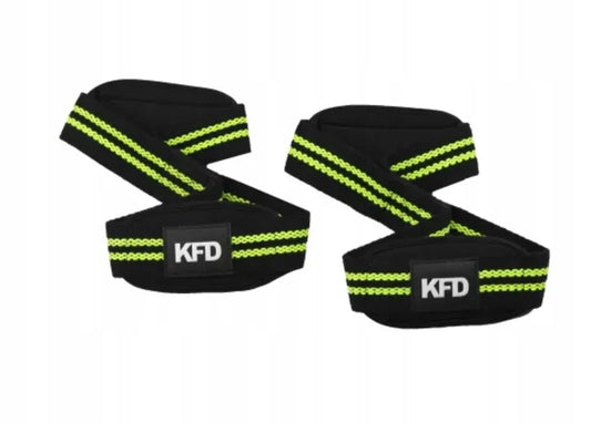 KFD profesionalūs diržai mirties traukai – Lifting Straps 8 TYPE