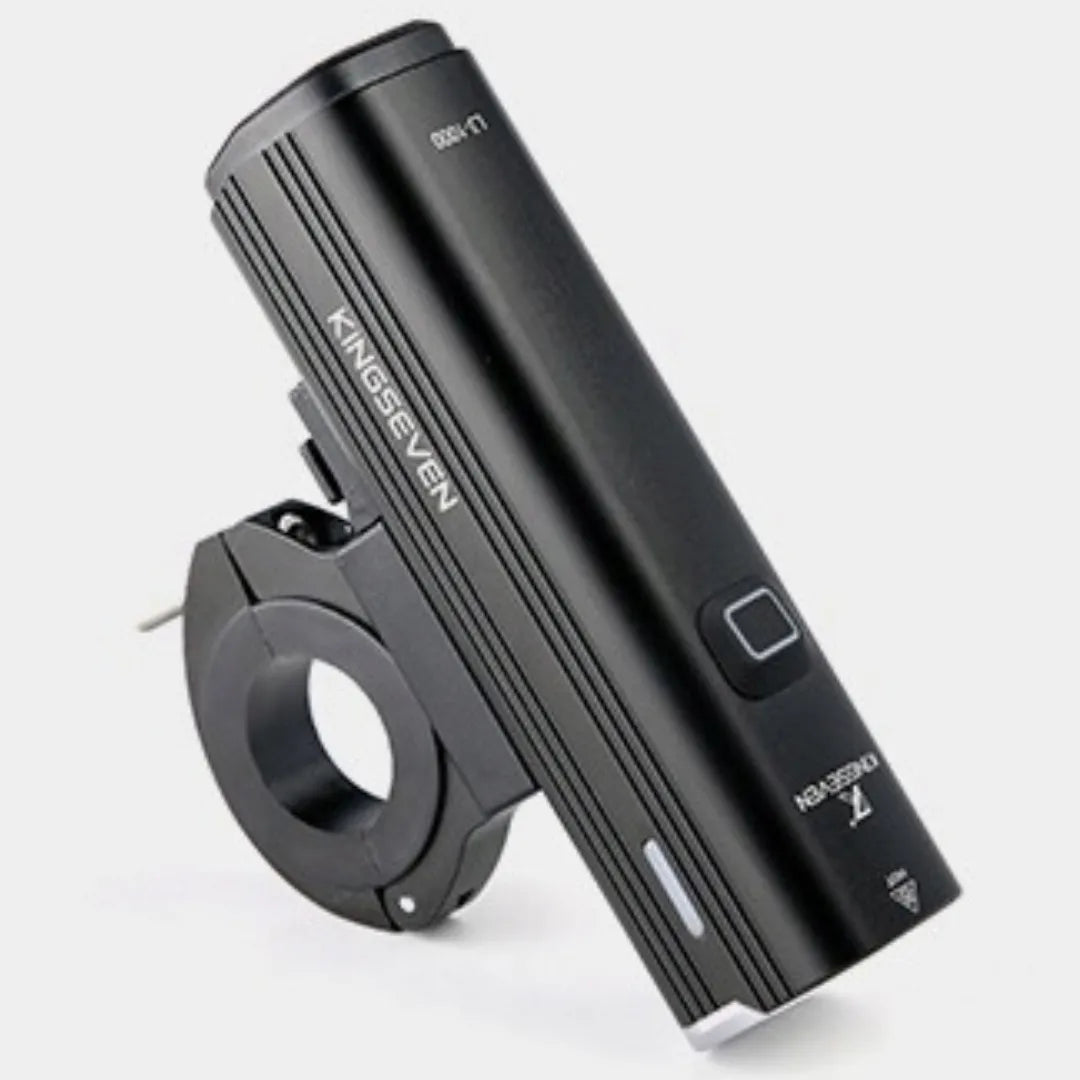 KINGSEVEN L3-1000 LED dviračio priekinis žibintas 1000lm 5 režimai 4800mAh + galinis žibintas