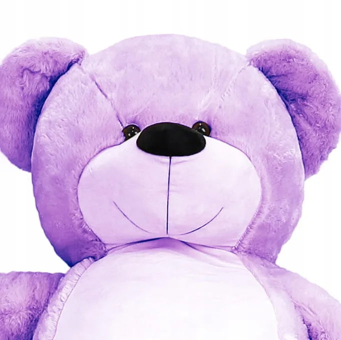 Klasikinis pliušinis meškinas - violetinis 180 cm