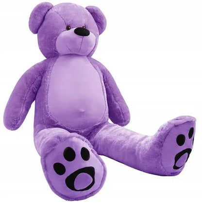 Klasikinis pliušinis meškinas - violetinis 180 cm