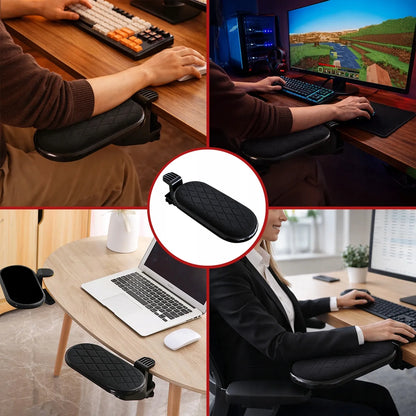 Kompiuterio alkūnės atrama Alogy ErgoElbow™ stalo prailgintuvas juoda