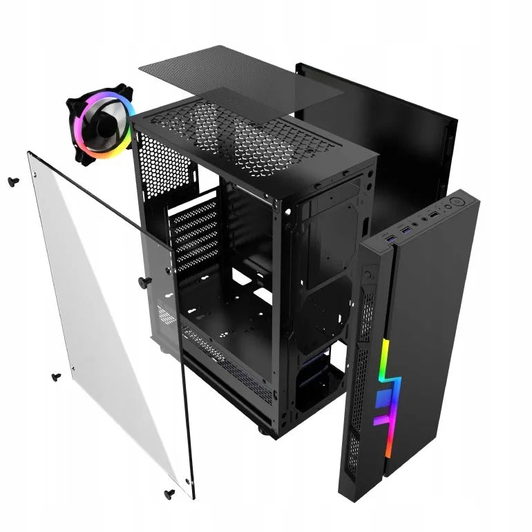 Kompiuterio korpusas Gembird Fornax 2000 RGB