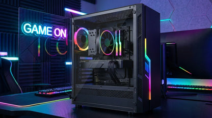 Kompiuterio korpusas Gembird Fornax 2000 RGB