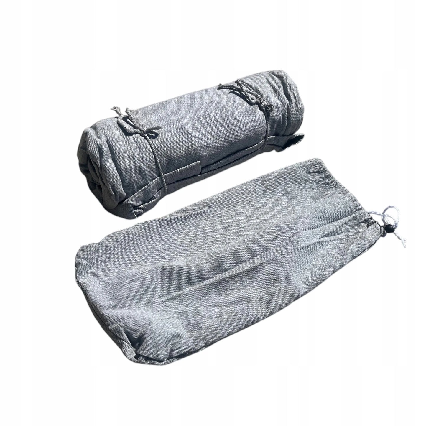KOMPLEKTAS STOVAS + HAMAKAS 2 ASM. BOHO PILKAS nešiojamas komplektas COMFORT ZONE 200 KG