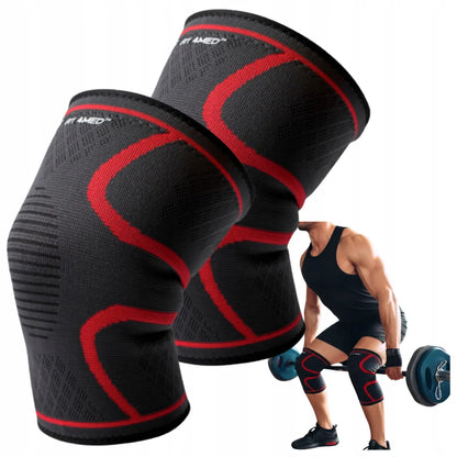 Kompresinė kelio įtvaro juosta, elastinis įtvaras MMA