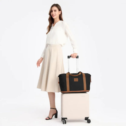 „Kono Brugia“ rankinė į lėktuvą 40 × 30 × 20 cm, rankinis bagažas „Ryanair“, kosmetinė komplekte