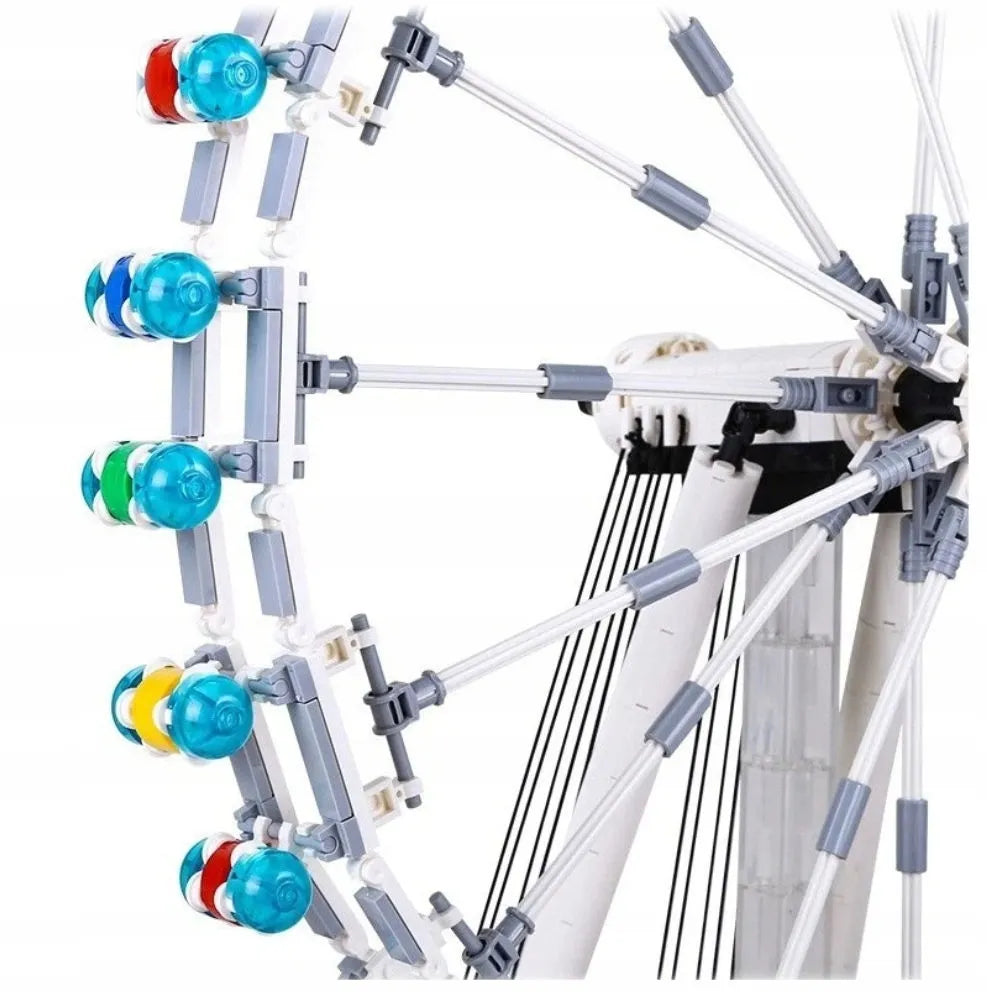 Konstruktoriaus rinkinys „Londono akis“ – 1528 detalės, „Coil“