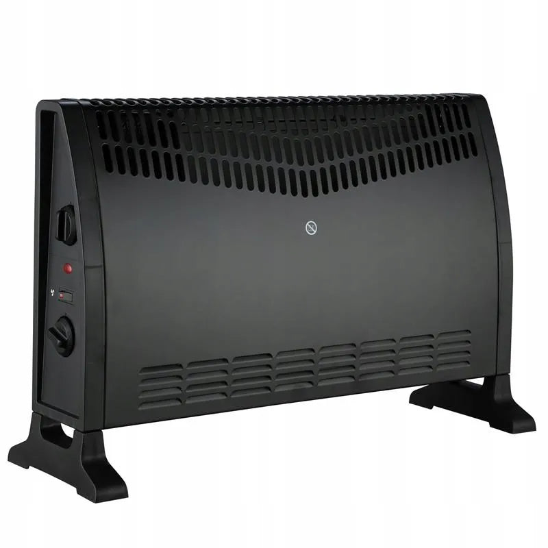 Konvektorinis šildytuvas 2000W TURBO juodas 328977
