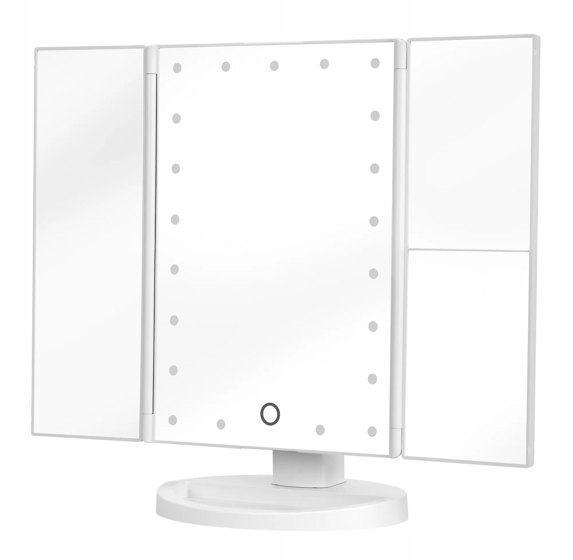 Kosmetinis veidrodis Humanas HS-ML04 su LED apšvietimu – baltas